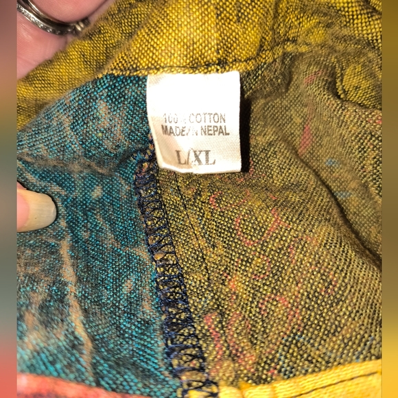 Kathmandu Colorful Patchwork Overalls - Picture 13 of 13